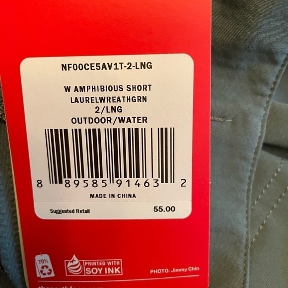 The NORTH FACE AMPHIBIOUS SHORTS WOMEN'S size 2 Long - Picture 10 of 11